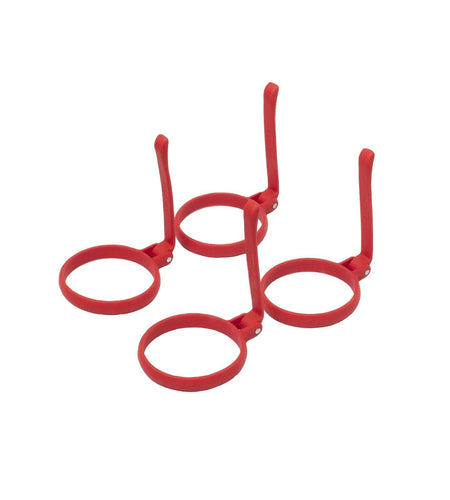 Char-Griller Flat Iron Griddle Egg Ring Outdoor Kitchen Accessory 4-Pack