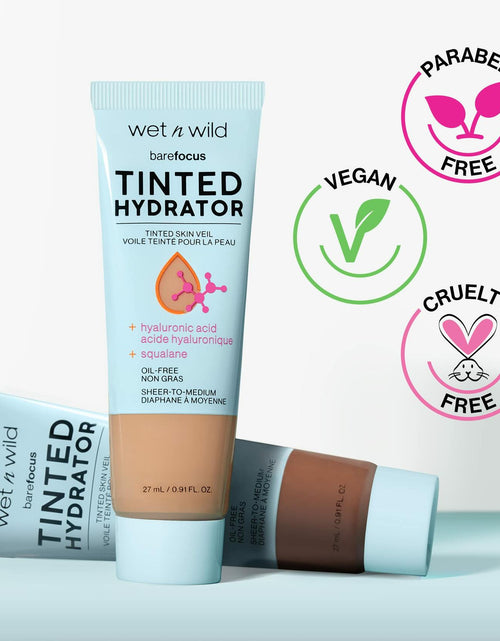 Load image into Gallery viewer, wet n wild Bare Focus Tinted Hydrator Medium Deep Semi-Matte Buildable 0.91oz

