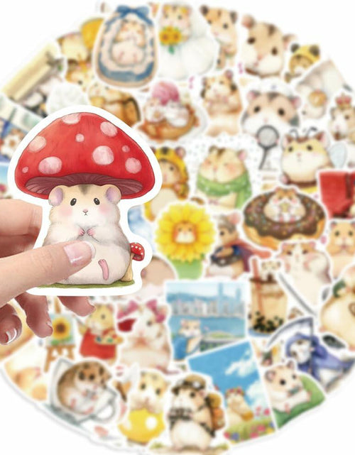 Load image into Gallery viewer, Gxizlba Cute Shark Stickers 50Pcs Vinyl Cartoon Ocean Animal Decals
