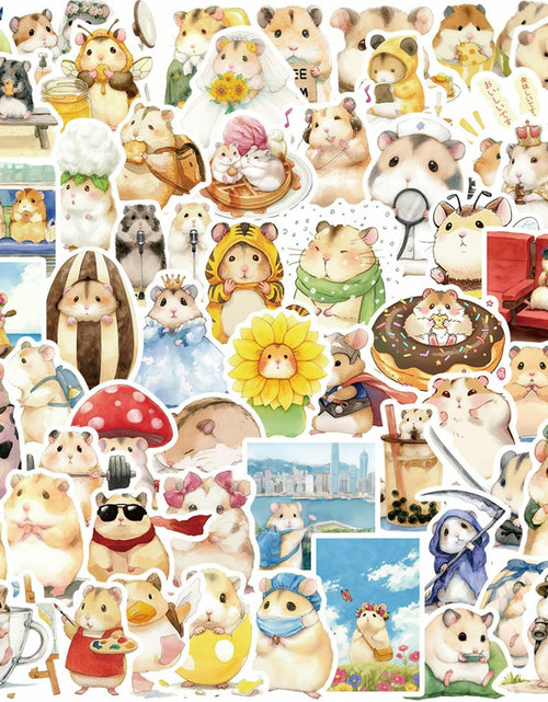 Load image into Gallery viewer, Gxizlba Cute Shark Stickers 50Pcs Vinyl Cartoon Ocean Animal Decals
