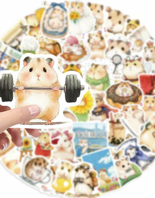 Load image into Gallery viewer, Gxizlba Cute Shark Stickers 50Pcs Vinyl Cartoon Ocean Animal Decals
