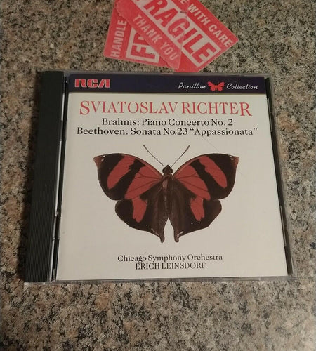 Brahms Piano Concerto No. 2 Beethoven Piano Sonata No. 23 Classical CD