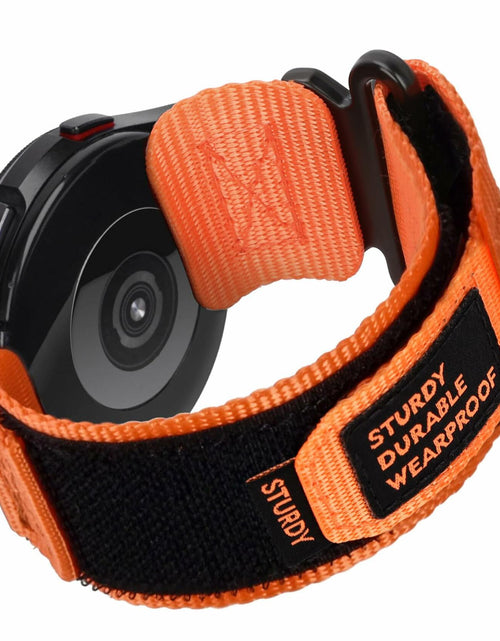 Load image into Gallery viewer, Lamshaw Compatible OnePlus Watch 2R Nylon Sports Strap Orange
