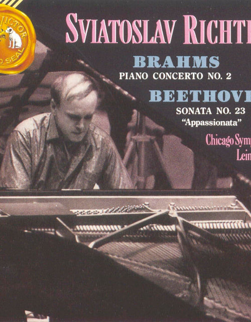 Load image into Gallery viewer, Brahms Piano Concerto No. 2 Beethoven Piano Sonata No. 23 Classical CD
