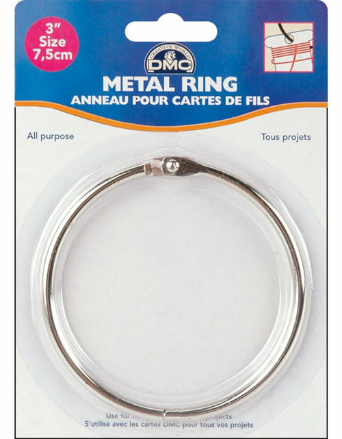 Load image into Gallery viewer, DMC Metal Ring 3 Inch 1 Pack
