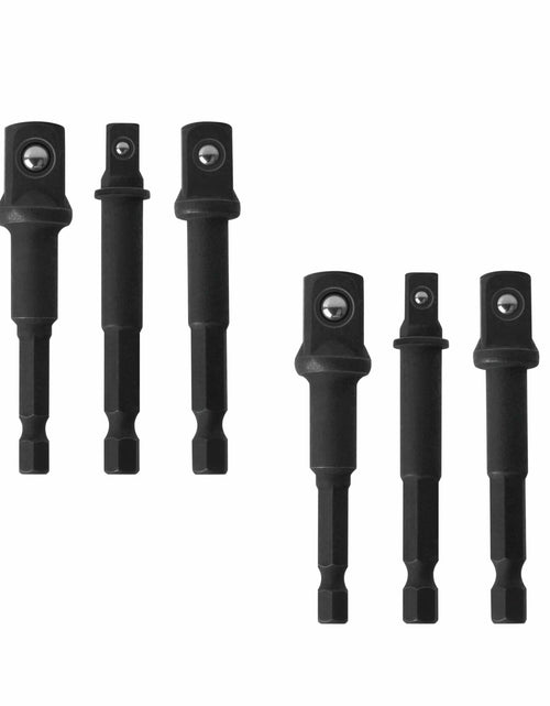 Load image into Gallery viewer, Rawolp 3-Piece Socket Adapter Set 1/4", 3/8", 1/2" Drive
