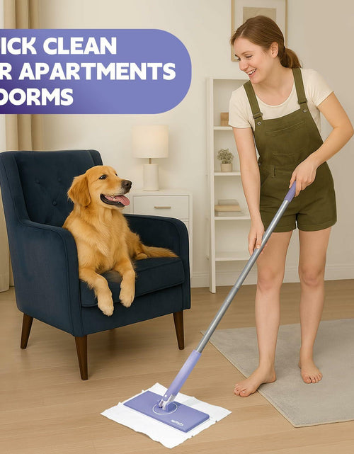 Load image into Gallery viewer, ciAmore ClicLak Sweeper Mop Clamp Clip Purple Compatible with Swiffer Pads
