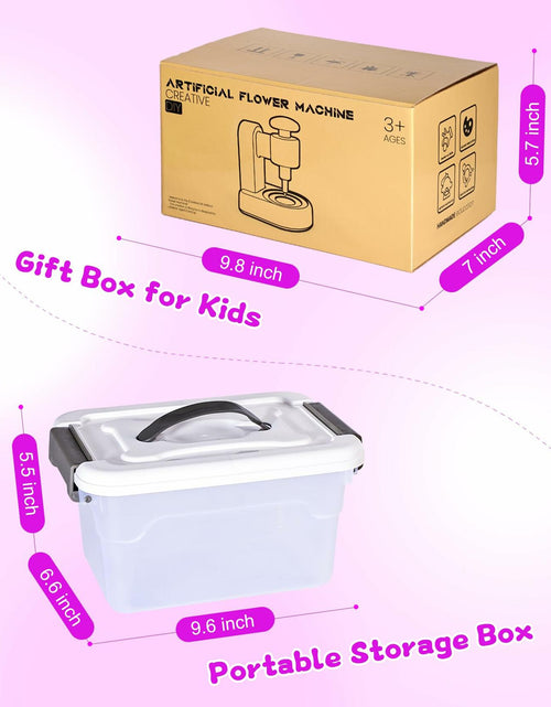 Load image into Gallery viewer, Maylatte Fabric Flower Bouquets DIY Craft Kit for Girls Ages 4-8 with Box
