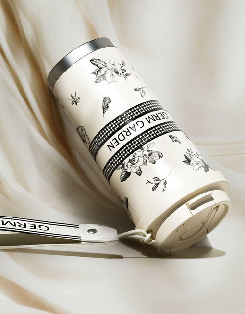Load image into Gallery viewer, GERM 20oz Stainless Steel Tumbler Travel Mug Double Wall Leak Proof White
