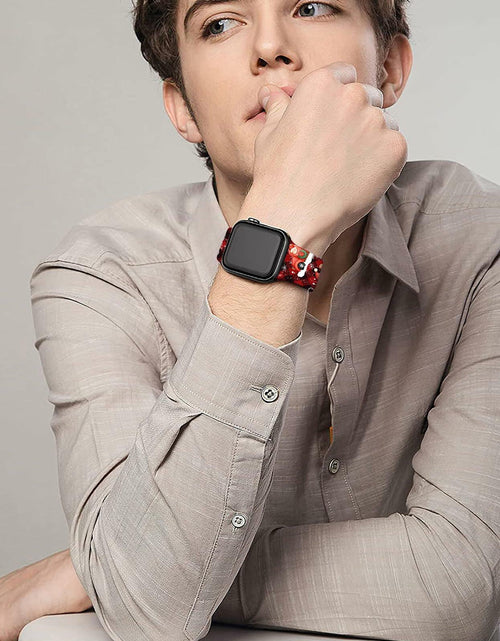 Load image into Gallery viewer, msausyr Christmas Silicone Sport Band Compatible Apple Watch 38-49mm D-22
