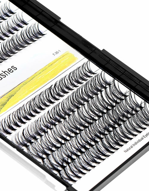 Load image into Gallery viewer, Hannahool Large Tray 200Pcs 0.07mm Mixed 9-11-13-15mm 3D Volume Eyelashes
