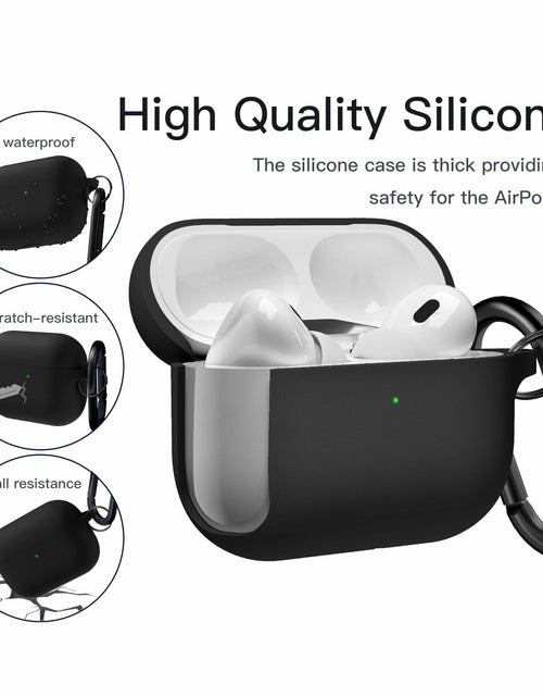 Load image into Gallery viewer, Brujula Silicone Case for AirPods Pro 3rd Gen 2025 Black Protective Cover
