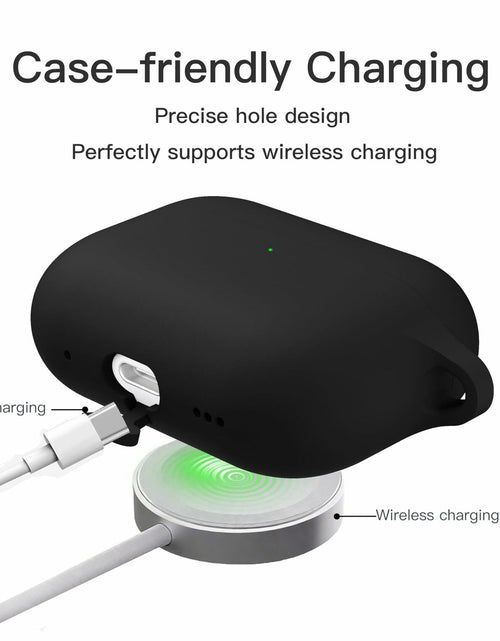 Load image into Gallery viewer, Brujula Silicone Case for AirPods Pro 3rd Gen 2025 Black Protective Cover
