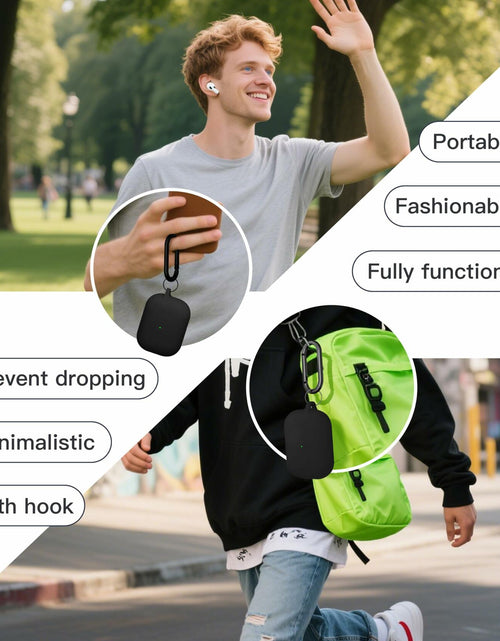 Load image into Gallery viewer, Brujula Silicone Case for AirPods Pro 3rd Gen 2025 Black Protective Cover
