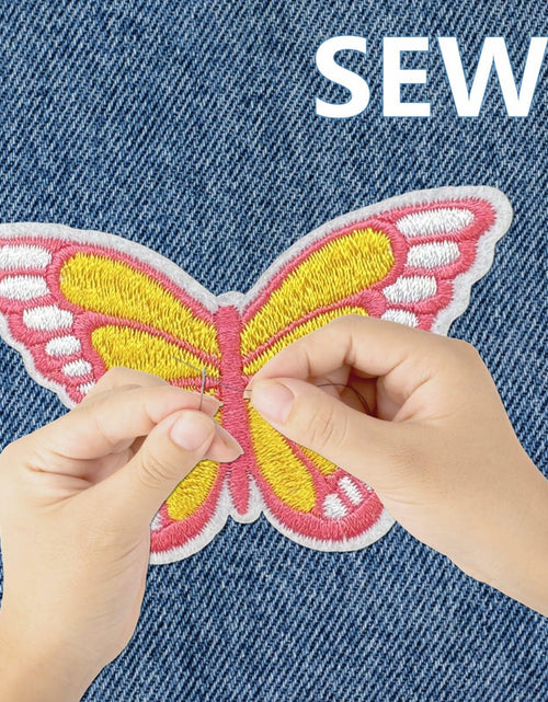Load image into Gallery viewer, Dakartoon Groovy Patches Embroidery Applique DIY Heat Press 15 Pcs
