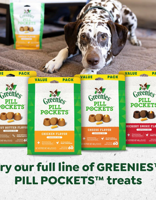 Load image into Gallery viewer, BestBy02/29 Greenies Pill Pockets Large Dog Treats Cheese Flavor 7.9oz
