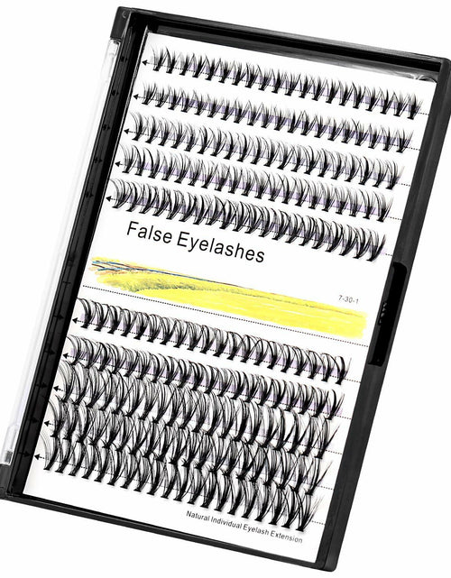 Load image into Gallery viewer, Hannahool Large Tray 200Pcs 0.07mm Mixed 9-11-13-15mm 3D Volume Eyelashes
