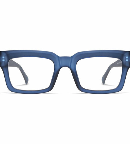 AMOMOMA Retro Square Blue Light Blocking Reading Glasses TR90 1.5 Strength