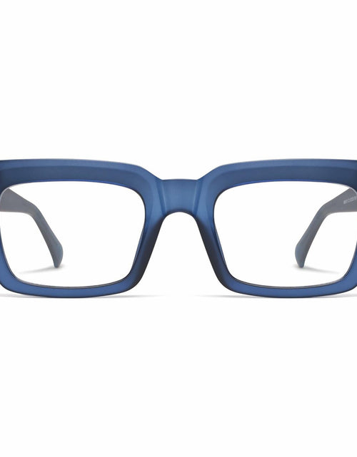 Load image into Gallery viewer, AMOMOMA Retro Square Blue Light Blocking Reading Glasses TR90 1.5 Strength
