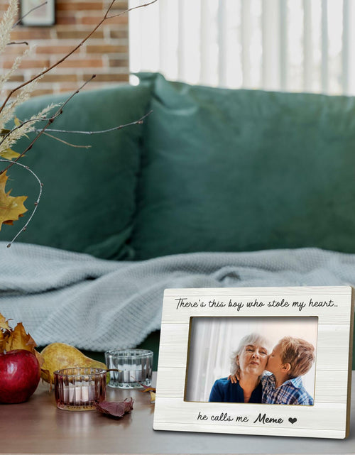 Load image into Gallery viewer, FONDCANYON Meme Grandma Nana Rustic Photo Frame 5x7 Inch
