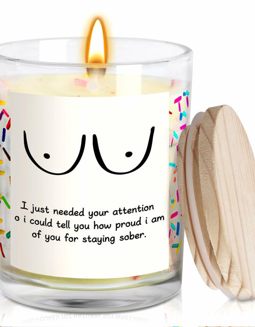 Load image into Gallery viewer, iAOVUEBY Your Chariot Awaits Lavender Soy Wax Candle 7oz Birthday Gift
