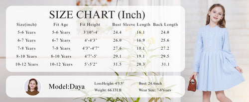 Load image into Gallery viewer, WULFUL Girls Sweater Dress Long Sleeve Button Pleated Knit Light Blue Size 7-8Y
