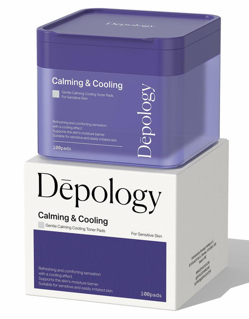 Load image into Gallery viewer, BestBy02/26 depology Blemish &amp; Tone Toner Pads 100 Pads Sensitive Skin
