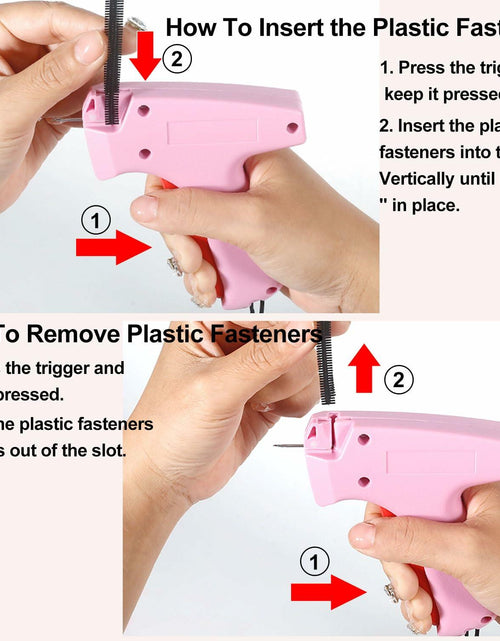 Load image into Gallery viewer, ANTAND Stitch Gun for Clothes Portable Tagging Gun 6 Needles 1000 Fasteners
