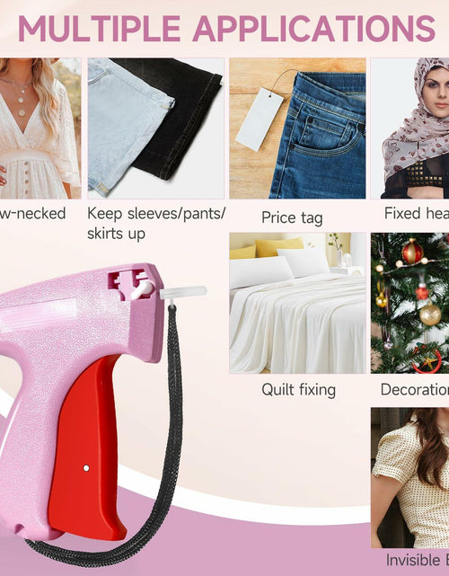 Load image into Gallery viewer, ANTAND Stitch Gun for Clothes Portable Tagging Gun 6 Needles 1000 Fasteners
