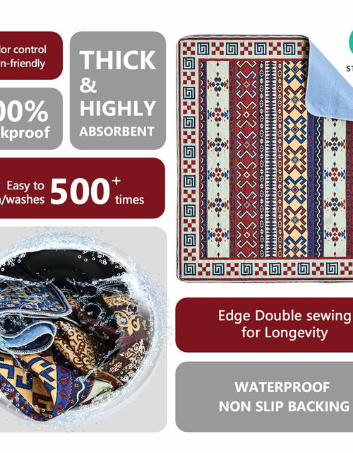 Load image into Gallery viewer, Qeils Washable Reusable Puppy Pads Dog Training Non-Slip 36x41 2 Pack
