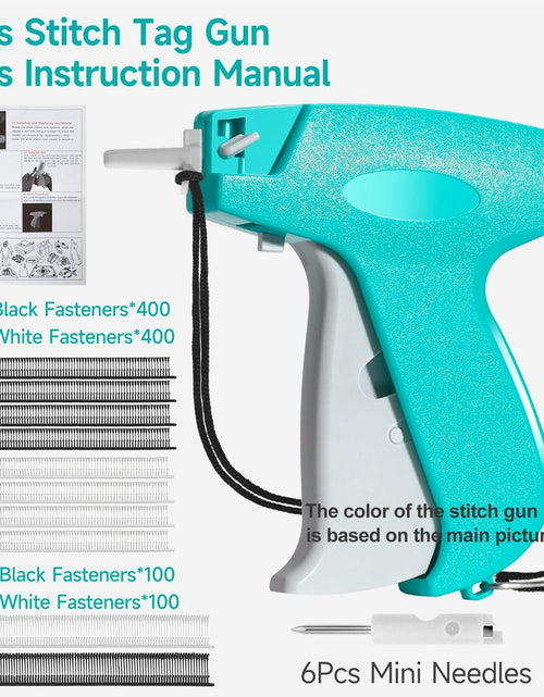 Load image into Gallery viewer, ANTAND Stitch Gun for Clothes Portable Tagging Gun 6 Needles 1000 Fasteners
