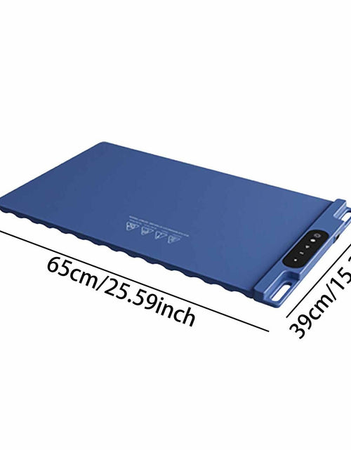 Load image into Gallery viewer, Generic Electric Food Warming Mat 26x15 Inch Silicone Blue Adjustable Modes
