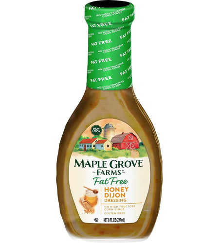 Maple Grove Farms Fat Free Honey Dijon Dressing 8 oz