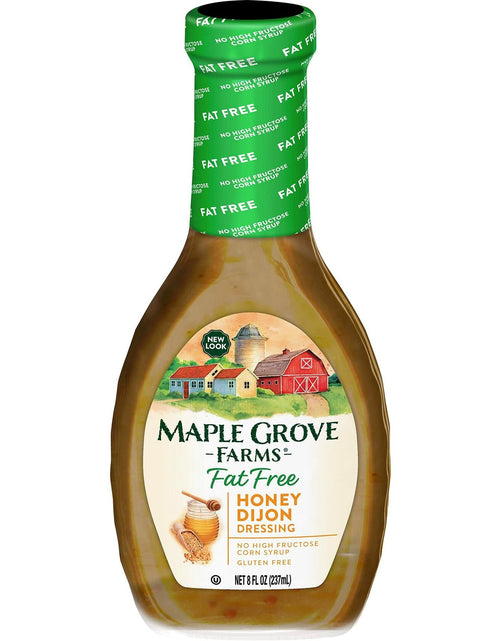 Load image into Gallery viewer, Maple Grove Farms Fat Free Honey Dijon Dressing 8 oz
