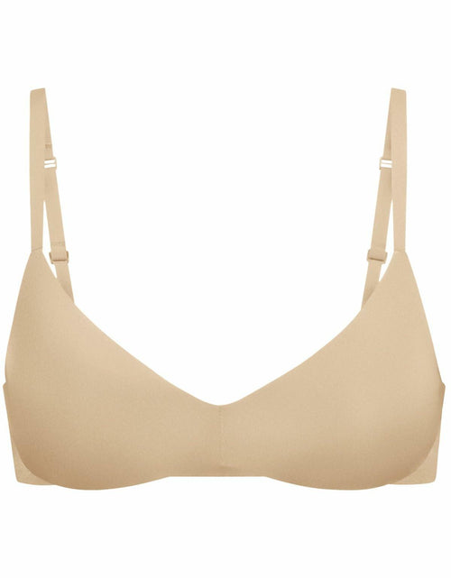 Load image into Gallery viewer, REORIA Wireless Bra Teardrop Seamless Light Lift Clay Size 34DD
