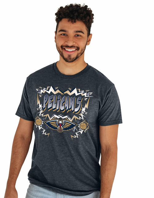 Load image into Gallery viewer, New Orleans Pelicans NBA Officially Licensed Heathered Team Color T-Shirt XXL
