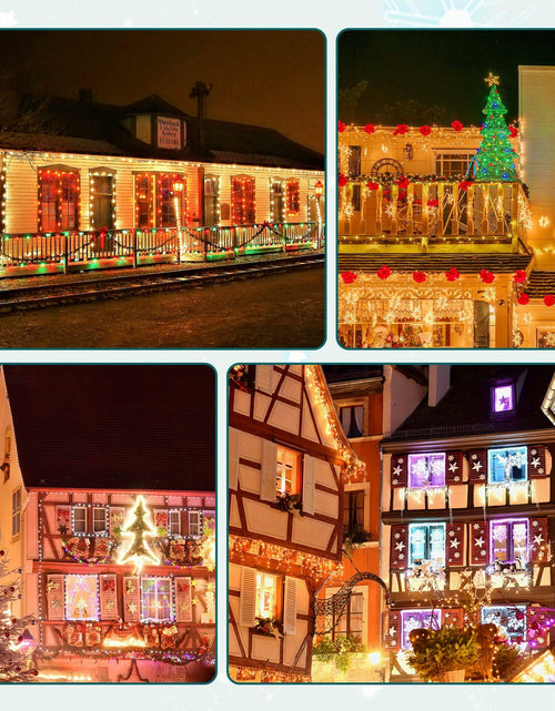 Load image into Gallery viewer, C7 C9 Christmas Light Spring Clips 50pcs for E12 E17 Mini Lights Outdoor
