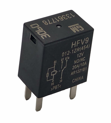 13361778 12V 20A 5-Pin Automotive Relay AC Cooling Fan General Purpose