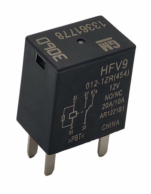 Load image into Gallery viewer, 13361778 12V 20A 5-Pin Automotive Relay AC Cooling Fan General Purpose
