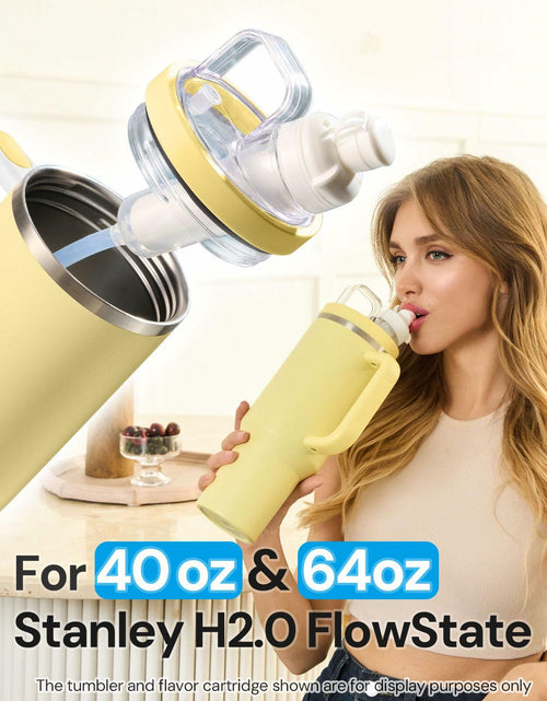 Load image into Gallery viewer, YETARAN Tumbler Adapter for Stanley Quencher H2.0 40oz 64oz Leak Proof
