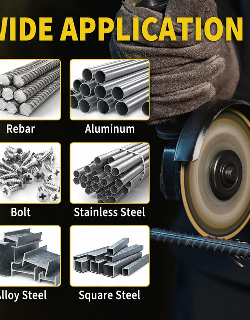 Load image into Gallery viewer, Revvstark 4.5in Diamond Cut Off Wheel 7/8" Arbor Metal Cutting Disc
