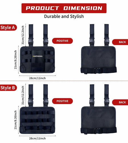 dakewang Tool Holster Pouch with Belt Clip Maintenance Tool Bag for Legs AB