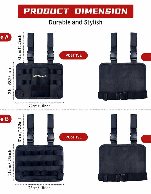 Load image into Gallery viewer, dakewang Tool Holster Pouch with Belt Clip Maintenance Tool Bag for Legs AB
