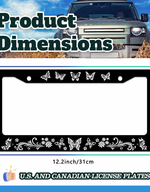 Load image into Gallery viewer, I'd Rather Be Watching Anime License Plate Frame Funny Stainless Steel
