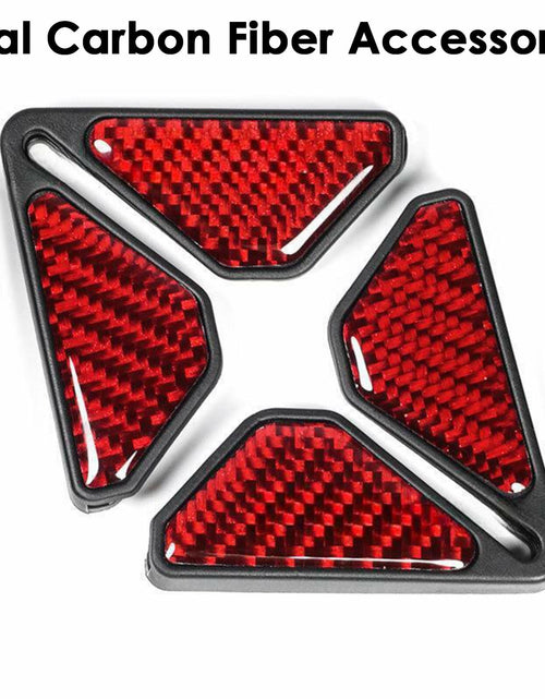 Load image into Gallery viewer, Carbon Fiber Car Door Corner Anti-Collision Strips 2 Pack for Mustang Mach-E
