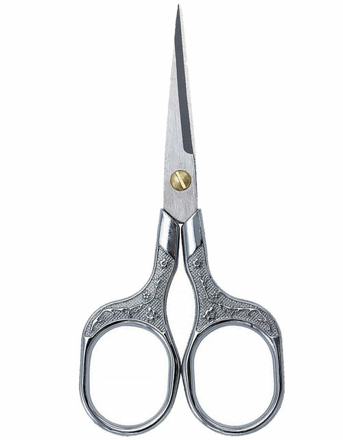 Load image into Gallery viewer, ABAJI Mini Scissors Stainless Steel Blade Metal Handle 2 Pack Office Craft
