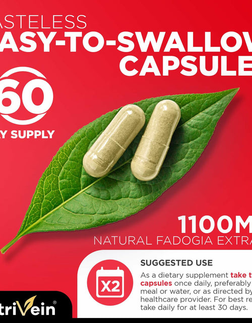 Load image into Gallery viewer, BestBy10/25 Nutrivein Fadogia Agrestis Tongkat Ali Turkesterone 1100mg 120 Caps
