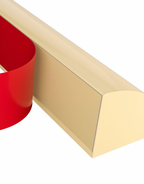 Load image into Gallery viewer, Risunpet Flexible Rubber Quarter Round Molding Peel &amp; Stick Bathtub Trim 155in

