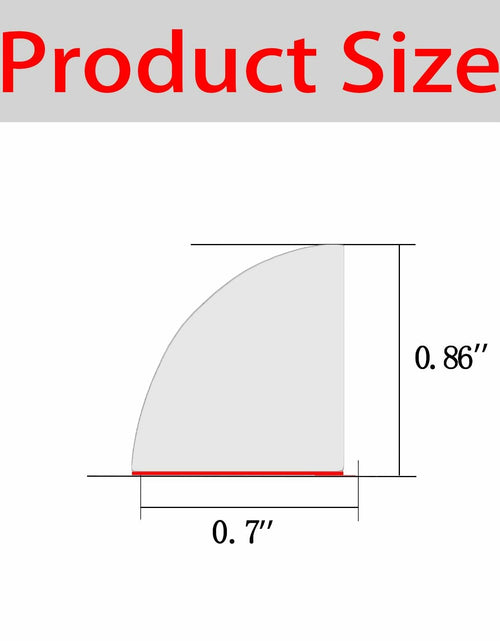 Load image into Gallery viewer, Flexible Quarter Round Molding Peel Stick Rubber Trim Bathtub 118in
