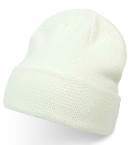 Zion Praiser 2PCS Family Beanie Hat Winter Knitted Warm Parent-Child White